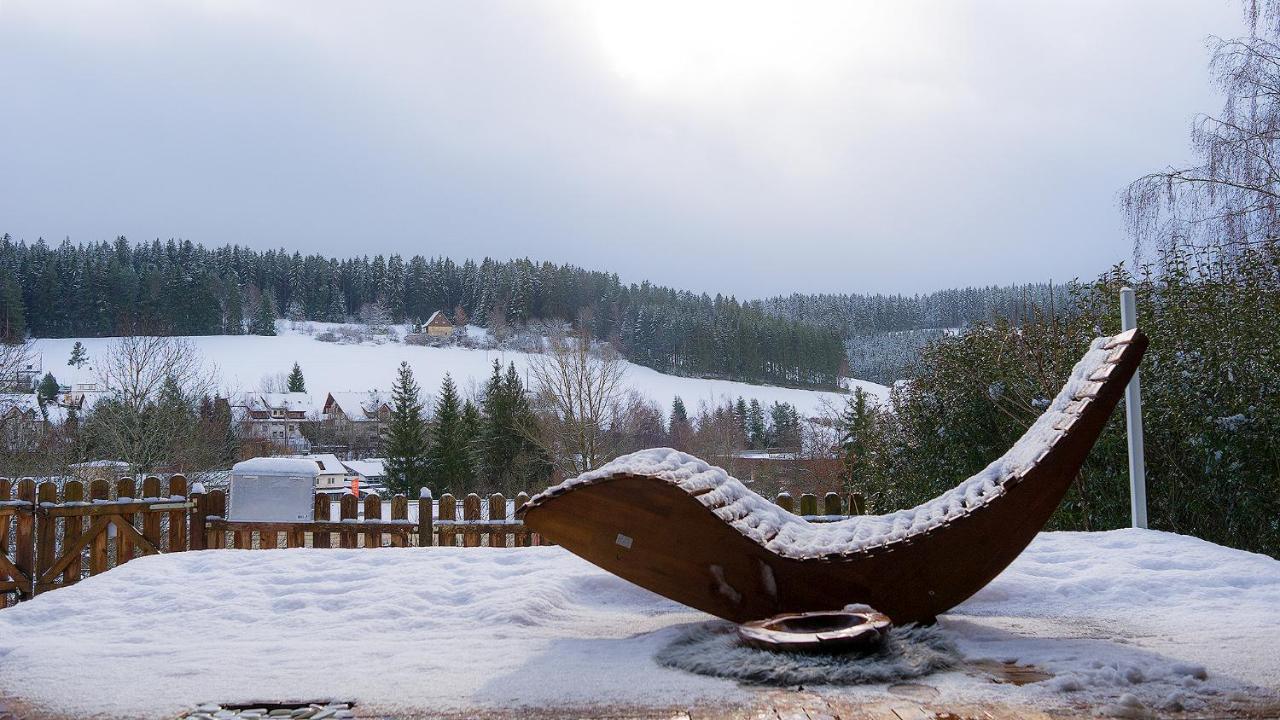 Entire House In Schwarzwald With Mountain View, Private Sauna, Gym, Garden And Terraces Unterkirnach Exterior foto