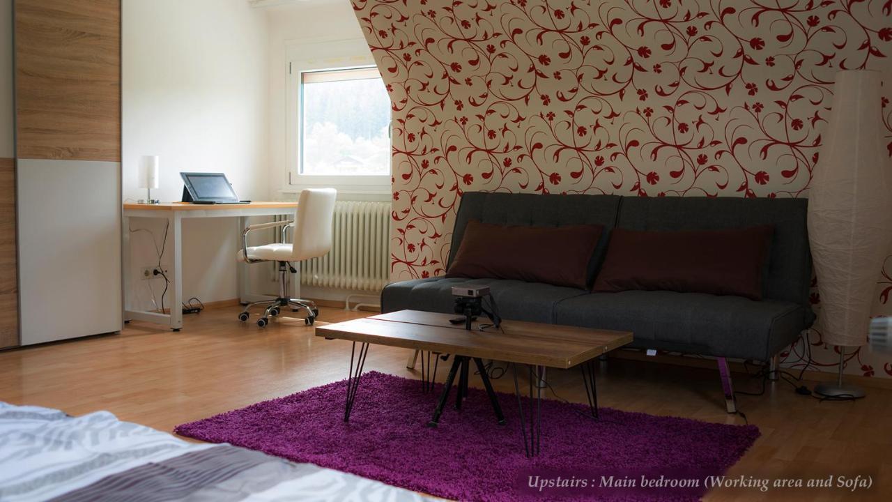 Entire House In Schwarzwald With Mountain View, Private Sauna, Gym, Garden And Terraces Unterkirnach Exterior foto